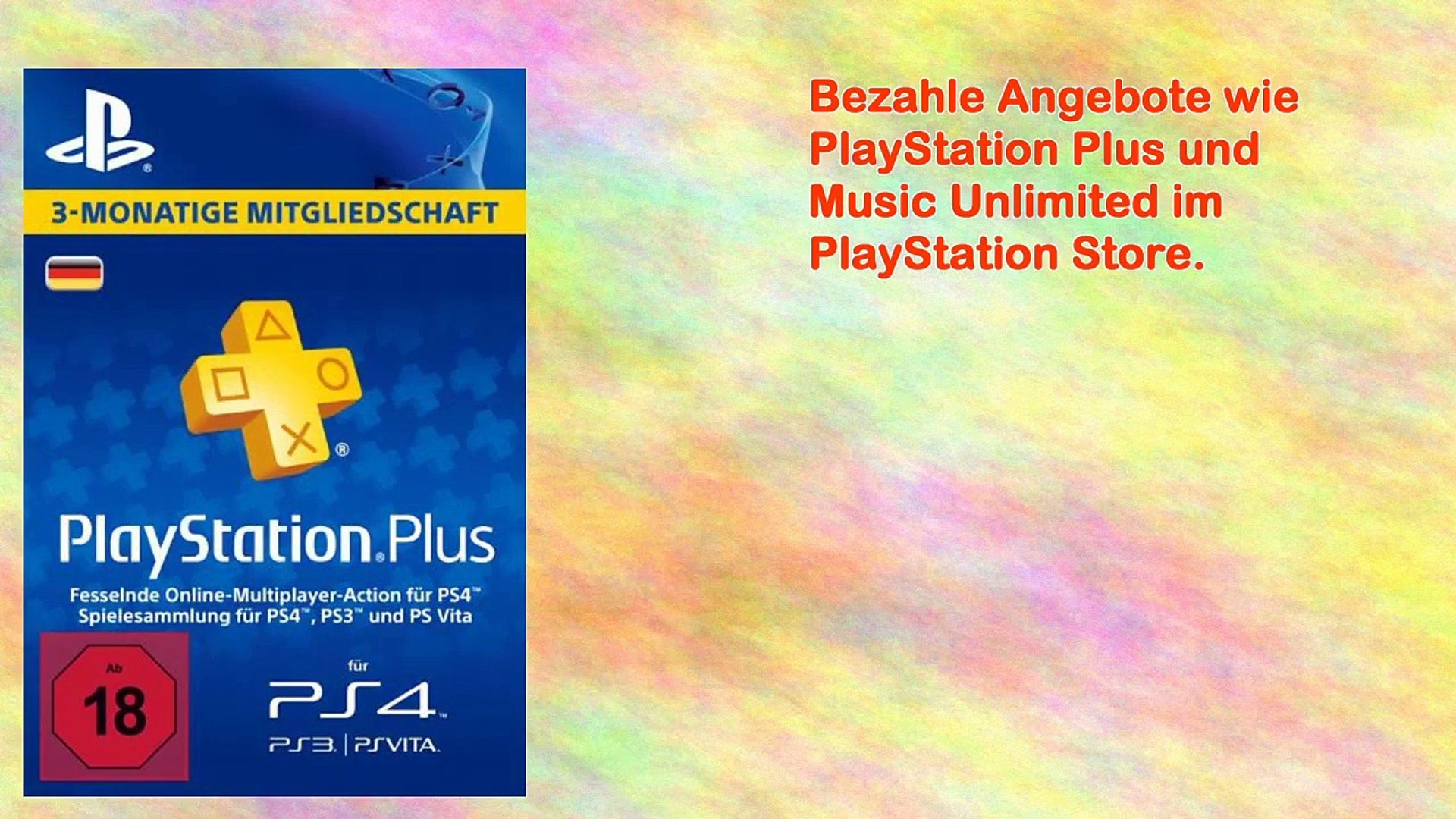 PlayStation Store Guthaben-Aufstockung 20 EUR [PS4 PS3 - video Dailymotion
