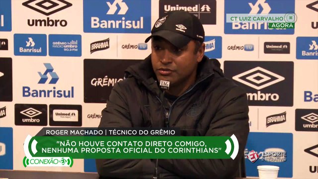 Roger Machado explicou seu NÃO ao Corinthians