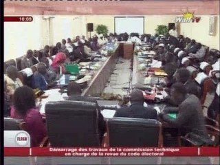 démarrage des travaux de la commission technique de revision du code électoral