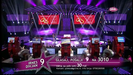 Marko Bošnjak imitira članove žirija