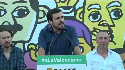 Garzón dice que Unidos Podemos está ya a tres puntos de un PP "aterrorizado"