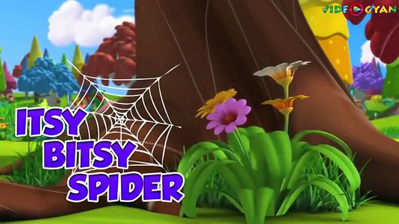 Incy Wincy Spider  Videogyan 3D Rhymes