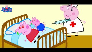 Peppa Pig George fall ill Crying Doctors Finger Family Nursery Rhymes Lyrics new episode  Parody