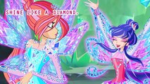 Winx Club - Shine like a diamond - English - Lyrics