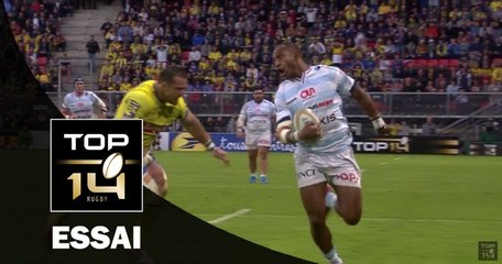 TOP 14 – Clermont - Racing 92 : 33-34 - Essai Joe ROKOCOKO (RAC) – Demi-finale - Saison 2015-2016