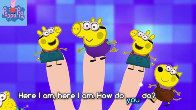 #Peppa Pig #Minions #Finger Family || #Nursery Rhymes Peppa Pig Finger Family