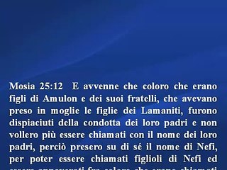 Mosia 25 - Libro di Mormon - Italiano e Spagnolo