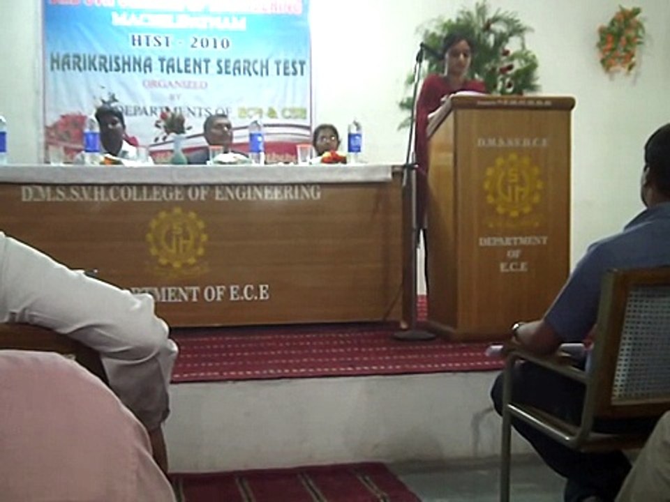 HTST-10 Welcome Speech.AVI