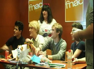 Firma de discos AURYN (Fnac Valencia, 25-11-2012)
