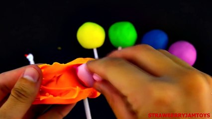 Frozen Play Doh Olaf Shopkins Cars 2 Mater Littlest Pet Shop Snowman Surprise Eggs StrawberryJamtoys