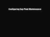 Download Configuring Sap Plant Maintenance PDF Online