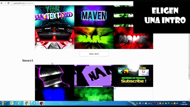 COMO HACER UNA INTRO 3D - 2D - MINECRAFT - SIN PROGRAMAS