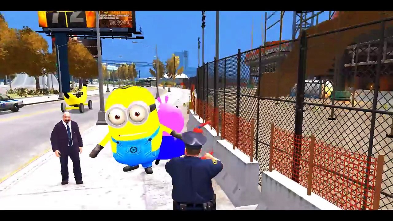 #Minions COLORS with #Spiderman, #Peppa Pig & #McQueen Cars