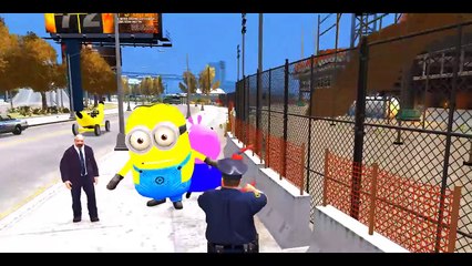 #Minions COLORS with #Spiderman, #Peppa Pig & #McQueen Cars