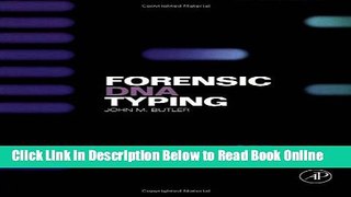 Download Forensic DNA Typing: Biology and Technology Behind STR Markers  Ebook Online