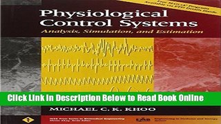 Read Physiological Control Systems: Analysis, Simulation, and Estimation  Ebook Free