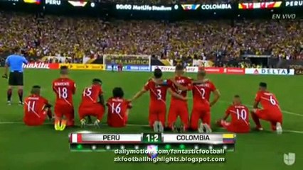 All Penalties HD - Peru 0-0 Colombia PK (2:4) Copa America Centenario