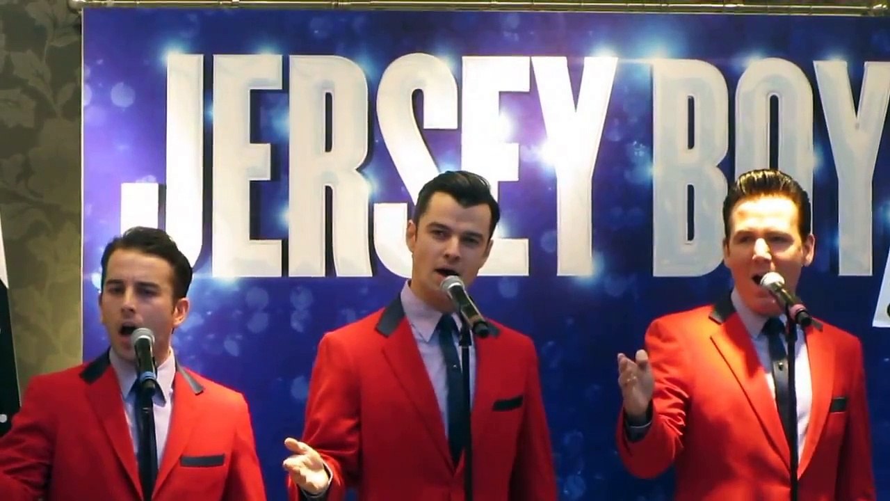 Jersey Boys in John Lewis, Oxford Street...23 November 2013