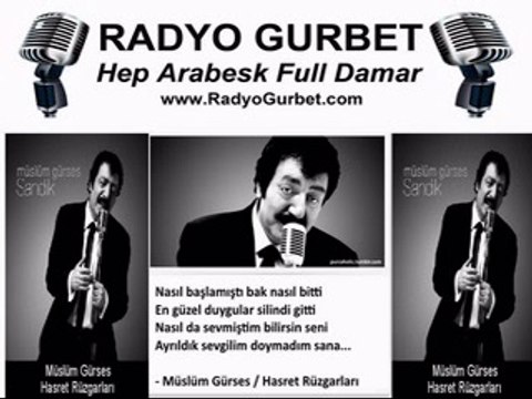 Müslüm Gürses - Hasret Rüzgarları ( RadyoGurbet.com