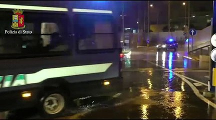 BLITZ ALL'ALBA DELLA POLIZIA CONTRO IL CLAN PARISI : 23 IN MANETTE