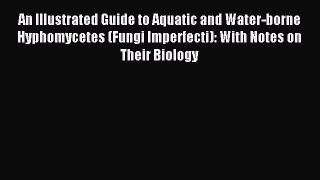 Download An Illustrated Guide to Aquatic and Water-borne Hyphomycetes (Fungi Imperfecti): With