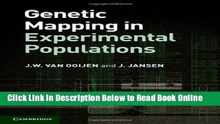 Read Genetic Mapping in Experimental Populations  PDF Online