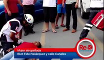 Mujer atropellada en Blvd Fidel Velázquez cruce con calle Canales #CdVictoria