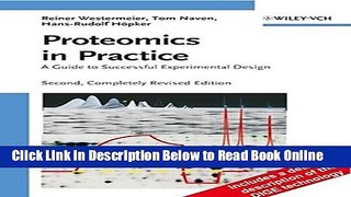 Download Proteomics in Practice: A Guide to Successful Experimental Design  Ebook Online
