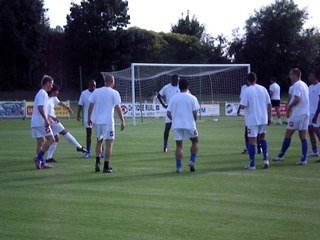 Angers SCO-Tours FC Echauffement