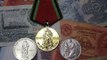 Монета и медаль 20 лет победы  в ВОВ  10 крон 10 лет победы Чехословакия