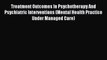 Read Treatment Outcomes In Psychotherapy And Psychiatric Interventions (Mental Health Practice