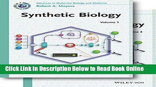 Read Synthetic Biology, 2 Volume Set (Current Topics from the Encyclopedia of Molecular Cell