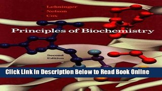 Read Principles of Biochemistry: With an Extended Discussion of Oxygen-Binding Proteins  Ebook Free
