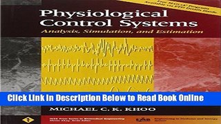 Download Physiological Control Systems: Analysis, Simulation, and Estimation  Ebook Free