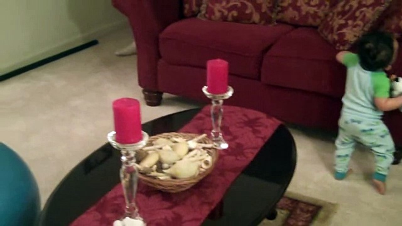 Jayden's First Walk! 5/29/09