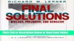 Download Final Solutions: Biology, Prejudice, and Genocide  PDF Free