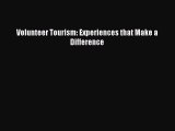 [PDF] Volunteer Tourism: Experiences that Make a Difference Download Full Ebook