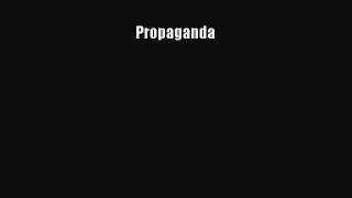 Read Propaganda PDF Free