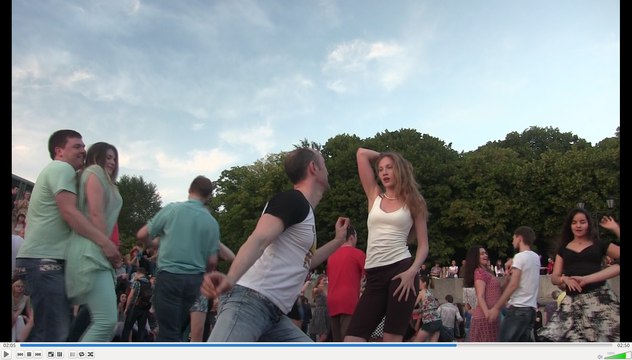 Танцы- Хастл-ОпенЭиры. Парк Горького N 1 17.06.2016