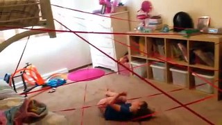DCI Eps 27: Ribbon Spider Webs for Kid Indoor Fun