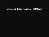 [PDF] Lectures on Urban Economics (MIT Press) Download Online