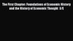 [PDF] The First Chapter: Foundations of Economic History and the History of Economic Thought