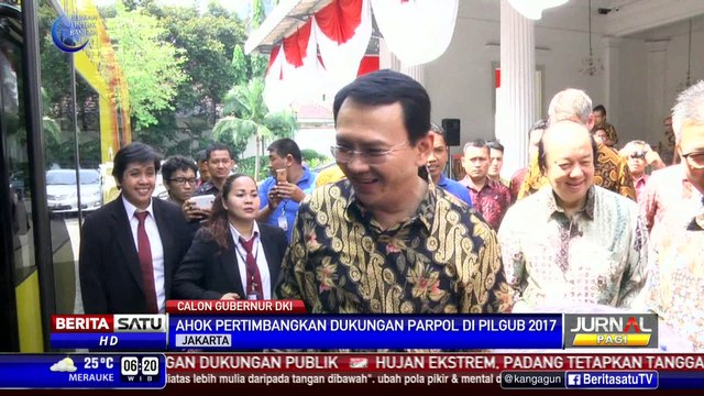 Pertimbangkan Dukungan Parpol, Ahok Konsultasi dengan Teman Ahok