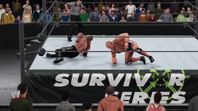 WWE 2K16 kurt angle v Y2J chris jericho