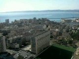 Marseille vu de notre dame de la Garde