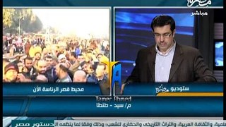 متصل بقناة مصر 25:معارضى مرسى كفار !!