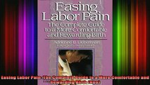 READ FREE FULL EBOOK DOWNLOAD  Easing Labor Pain The Complete Guide to a More Comfortable and Rewarding Birth Non Full EBook
