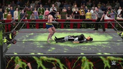 WWE 2K16 nia jax v wonder woman