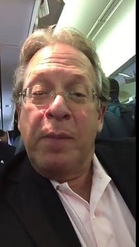 Listen as passenger screams in the face of screaming kid...