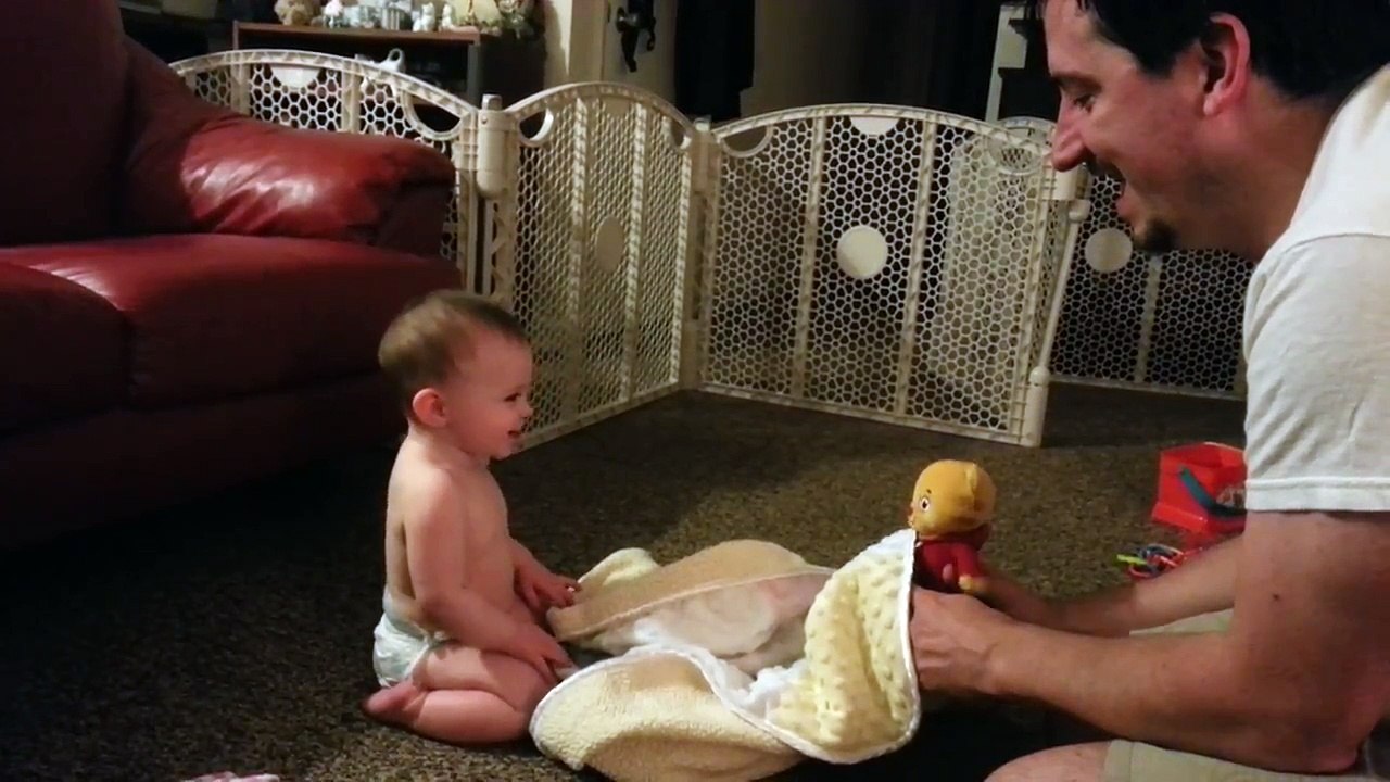 Ellie Plays Peekaboo with Daniel Tiger